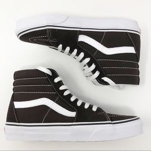 New Vans SK8-HI Chocolate Men’s Size 7 Women’s 8.5
